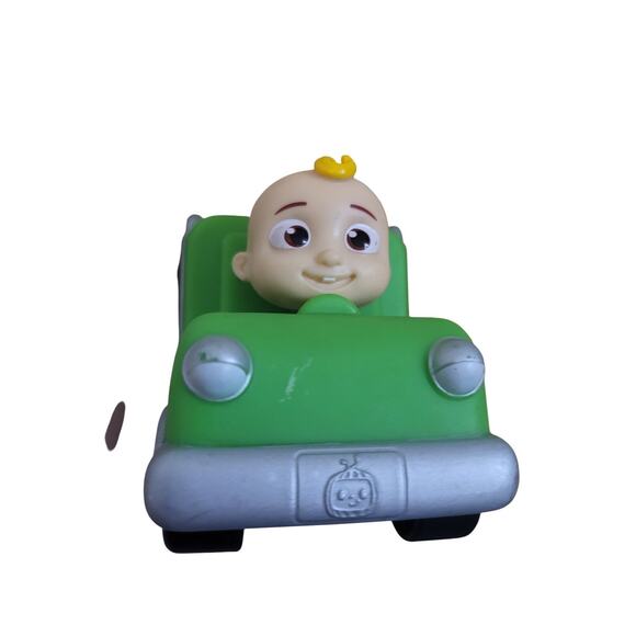 CoComelon JJ Garbage Truck Mini Vehicle Toy Green Push Along 2020 - Picture 5 of 11